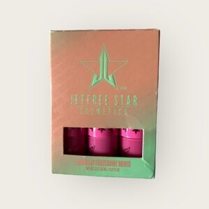 JEFFREE STAR 3 Pack mini lipstick NIB